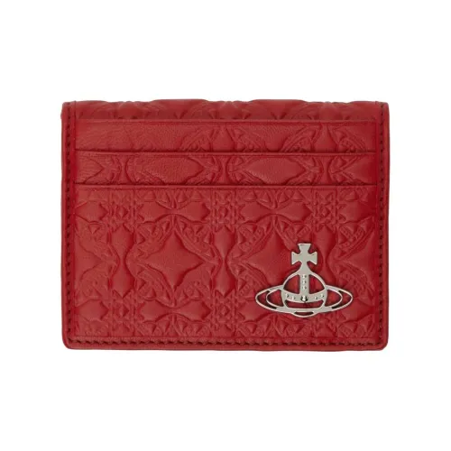 Vivienne Westwood Leather Wallet Men's Red