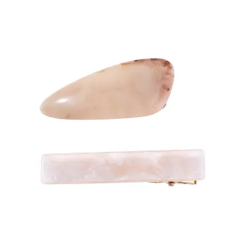 MISS XIA JWY Wax Acid Hair Clips Women's