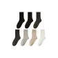 7-Pack[Black 2+Dark Gray 2+Light Gray+Khaki+Ecru]
