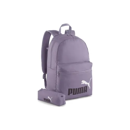 PUMA Polyester Backpack Regular Unisex Purple