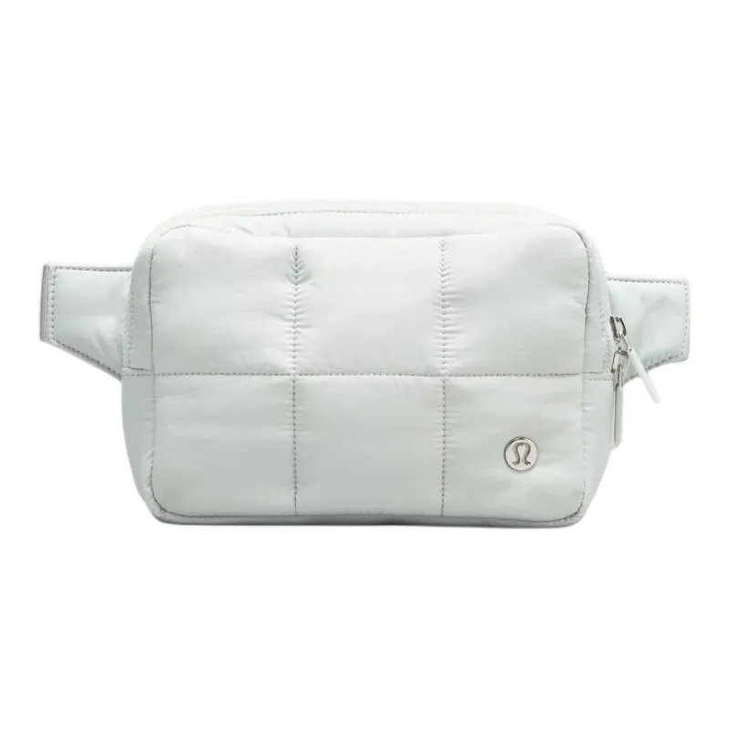 Lululemon Nylon Shoulder Bag Crossbody Bag Fanny Pack Unisex Pelican Gray-0