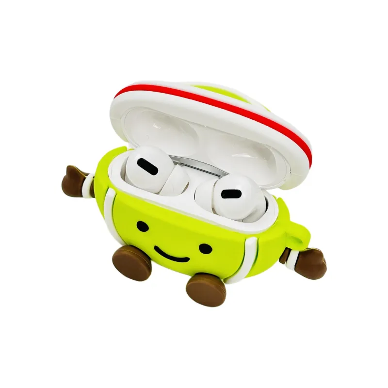 Sopi Compatibility With Apple AirPods 4/2/3/4th Generation/AirPods Pro/Pro 2 Silicone 3D Tennis Headphone Cases-4