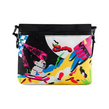 Vans Polyester Crossbody Bag Canvas Bag Shoulder Bag Regular Unisex Multicolor