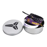 Kobe Black Rope Purple Bracelet Iron Box Included Three-Piece Set