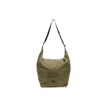 Jack Wolfskin Nylon Shoulder Bag Large Size Unisex Olive