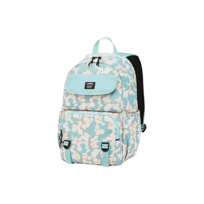 AMERICAN TOURISTER Fabric Backpack Kids' Blue Print-1
