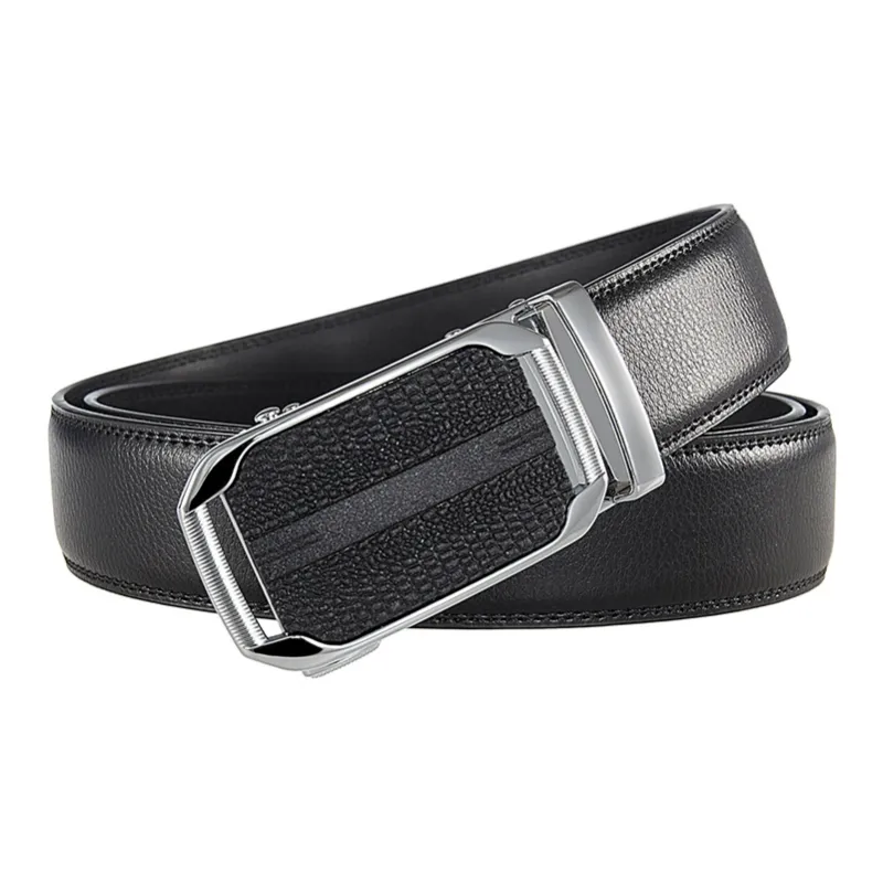 YUZHAOLIN Cow Split Leather Leather Belts Men's 3.5CM-4