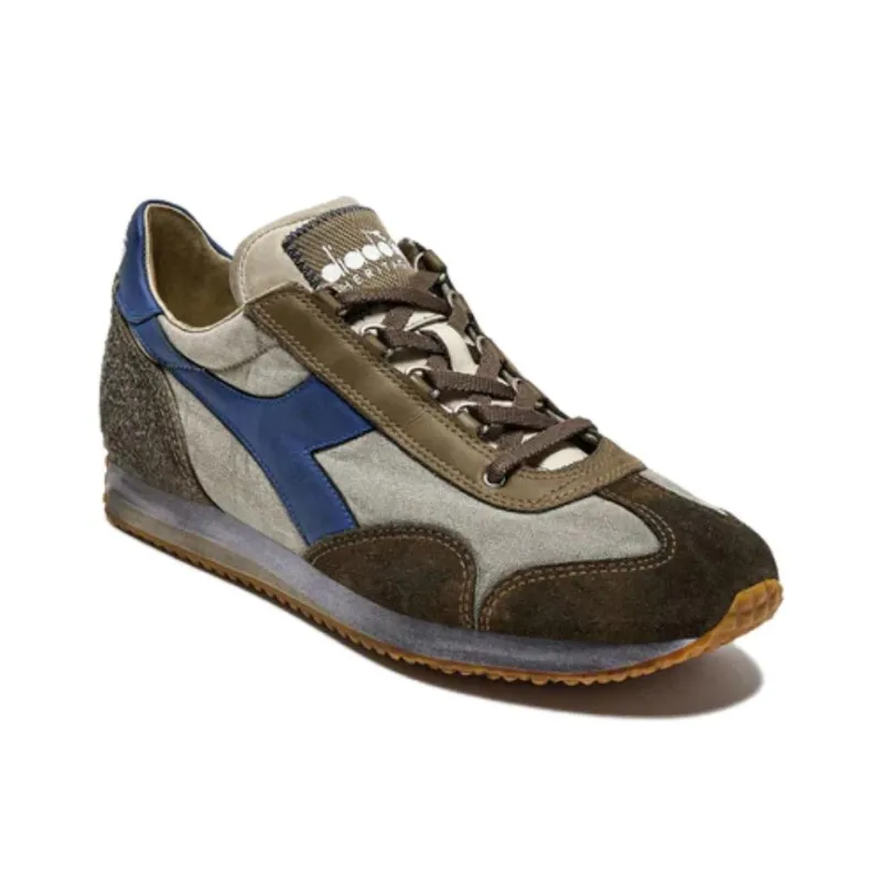Diadora Equipe H Anti-Slip Wear-Resistant Low-Top Casual Running Shoes Men's Tan-2