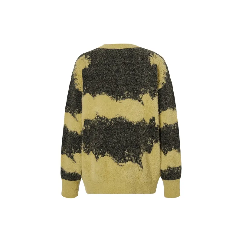 EPTISON Sweater Unisex Black White Gradient-13