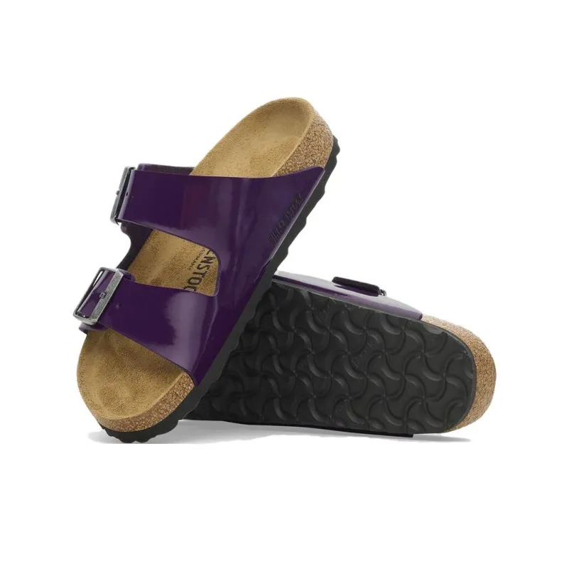 Birkenstock Arizona Series EVA Slip-Resistant Slide Slippers Unisex Dark Purple-5