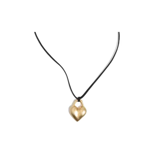 Bimba Y Lola Matte heart Pendant Necklace