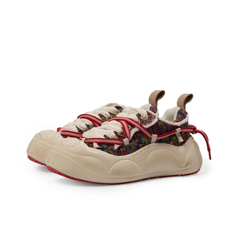 JUZI Wear-Resistant Low-Top Canvas Shoes Women's-16