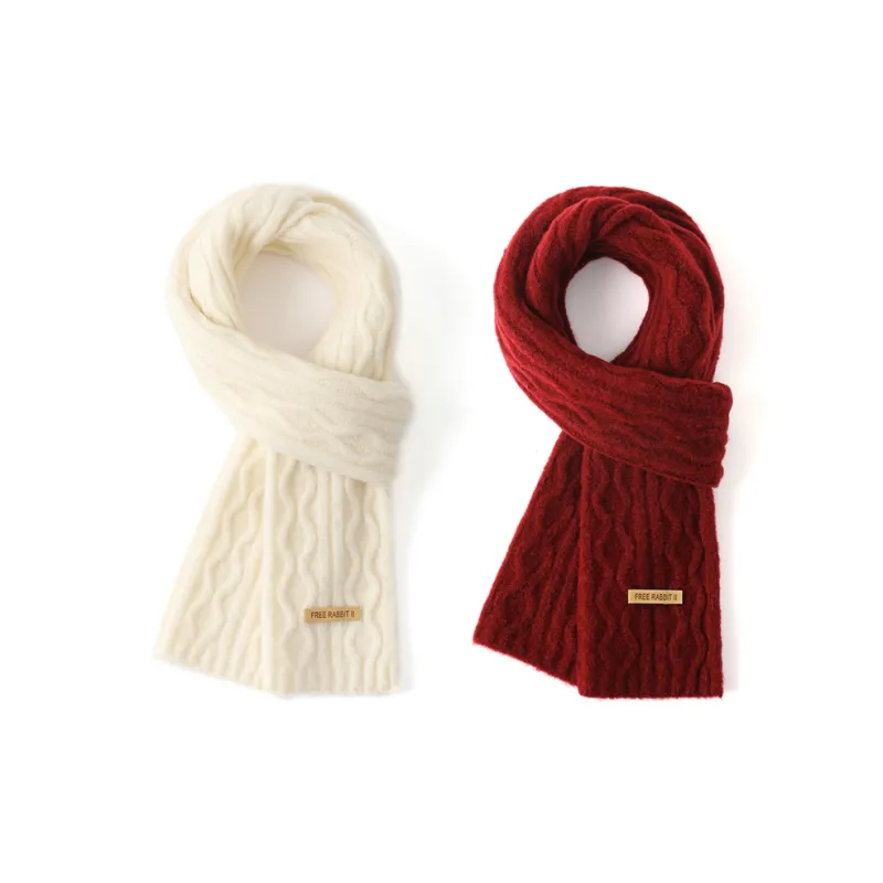FREE RABBITⅡ Knit Scarves Unisex-11