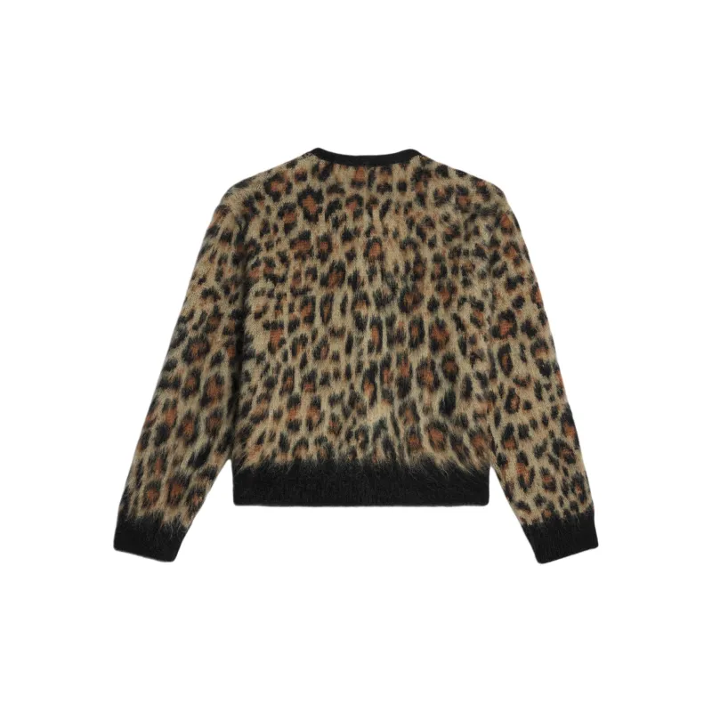 CELINE Cardigan Jacket In Brushed Mohair-1