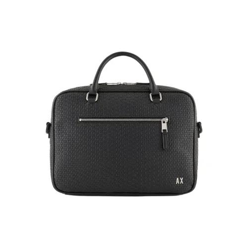 ARMANI EXCHANGEAE Polyester Briefcase, Handbag Men's Black