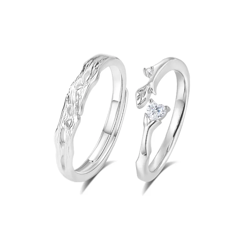 Fortune Gold 999 Fine Silver Rings Unisex-1