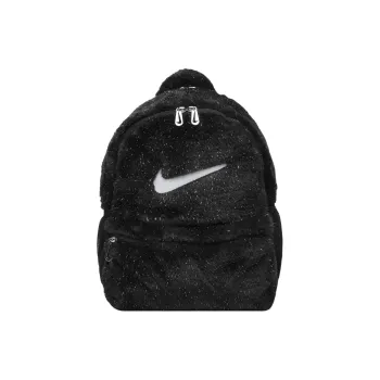 Nike Polyester Backpack Regular Unisex Black & White