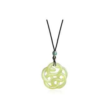 Tang Zhi Serpentine Jade Necklaces Unisex