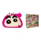Hot Water Bottle Crayon Shin-Chan Transformation Head-Rose Red (Shin-Chan Shopping Bag)