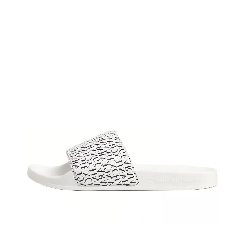 ARMANI EXCHANGEAE Slide Slippers Men's White-0