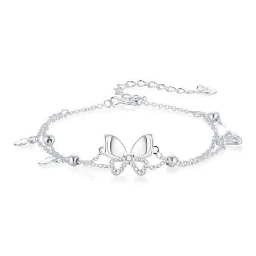 V.WI S925 Silver Bracelets Women's