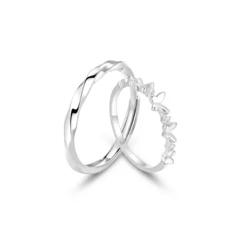 SUCH NICE S999 Fine Silver Rings Unisex