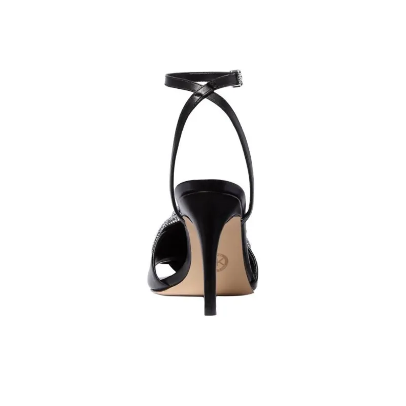 MICHAEL KORS Elodie Strap Sandals 8.9cm Women's Black-3