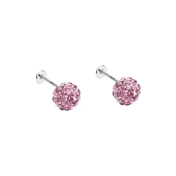 EAR PARTNER 999 Fine Silver Stud Earrings Women's-14