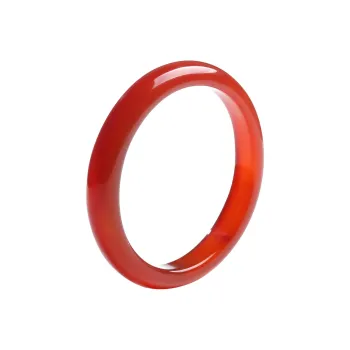 With The Heart Of The Jade Agate Bangles Women's
