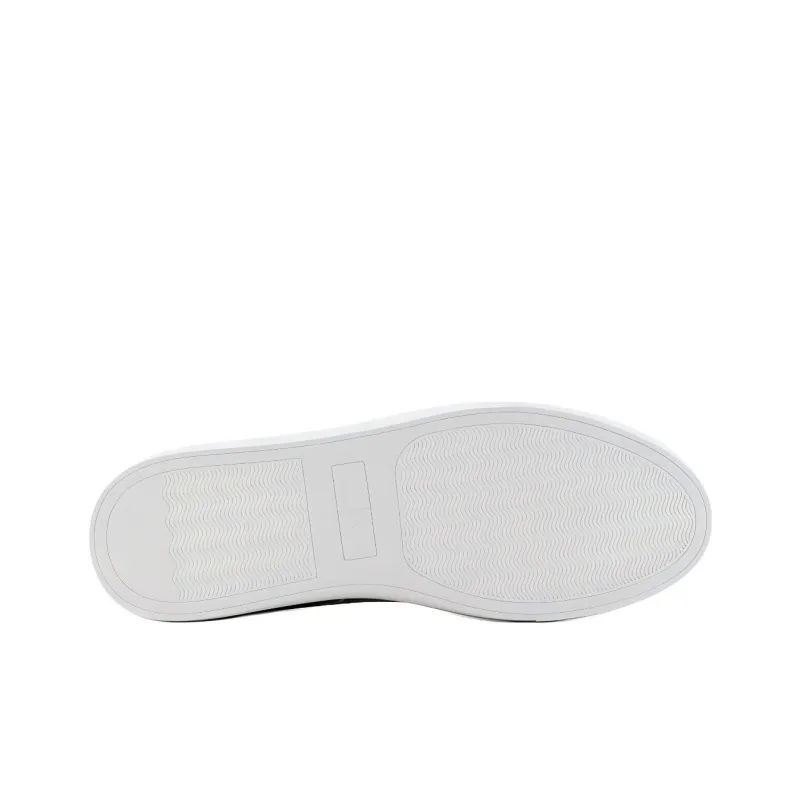 ARMANI EXCHANGEAE Low Top Skateboard Shoes Men's Black White-5