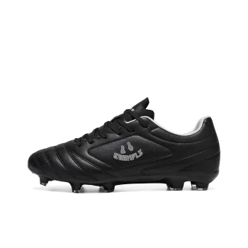 SOONFLY Soccer Shoes Men Low Top Black