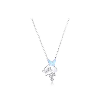 V.WI S925 Silver Necklaces Women's
