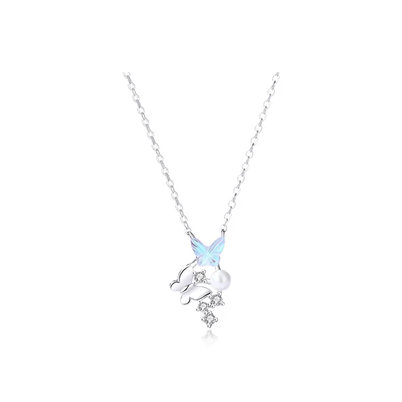 V.WI S925 Silver Necklaces Women's-0