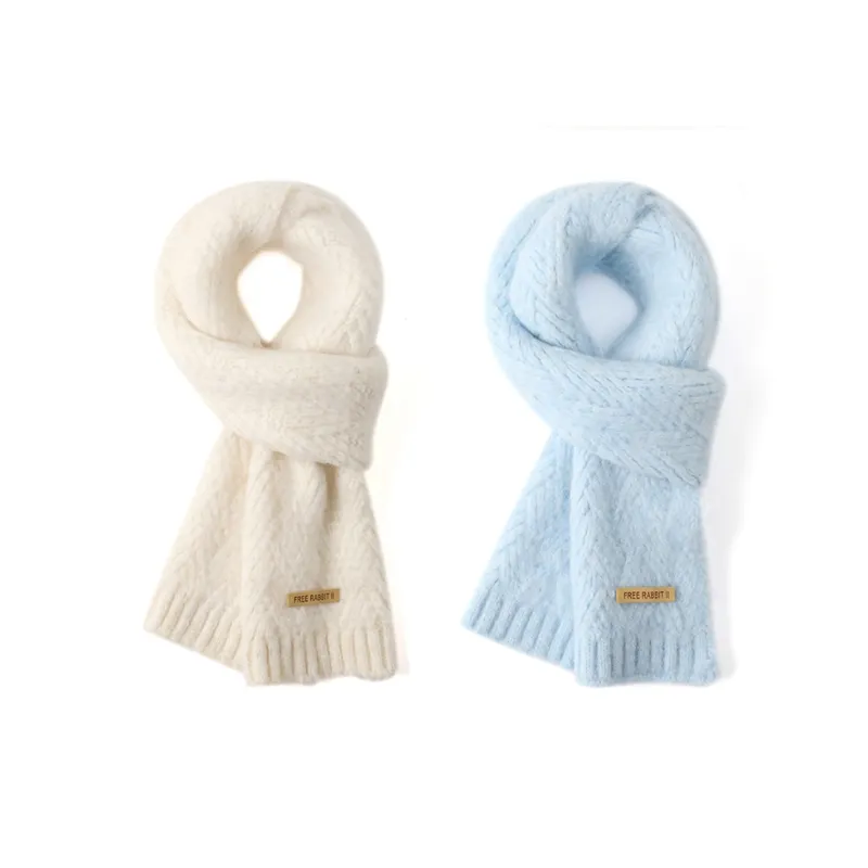 FREE RABBITⅡ Knit Scarves Unisex-13