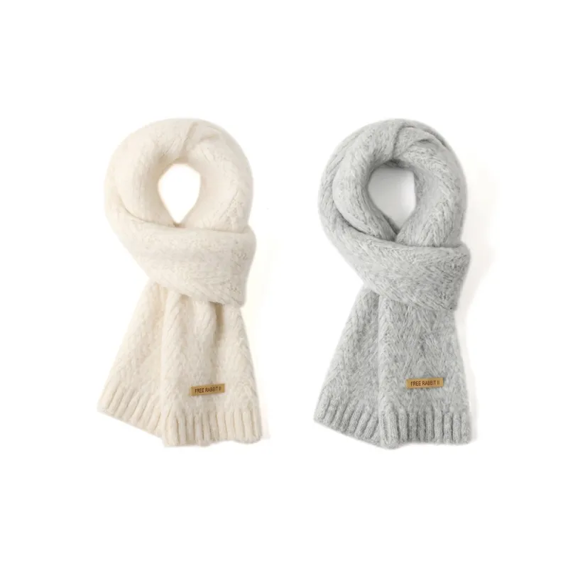 FREE RABBITⅡ Knit Scarves Unisex-11