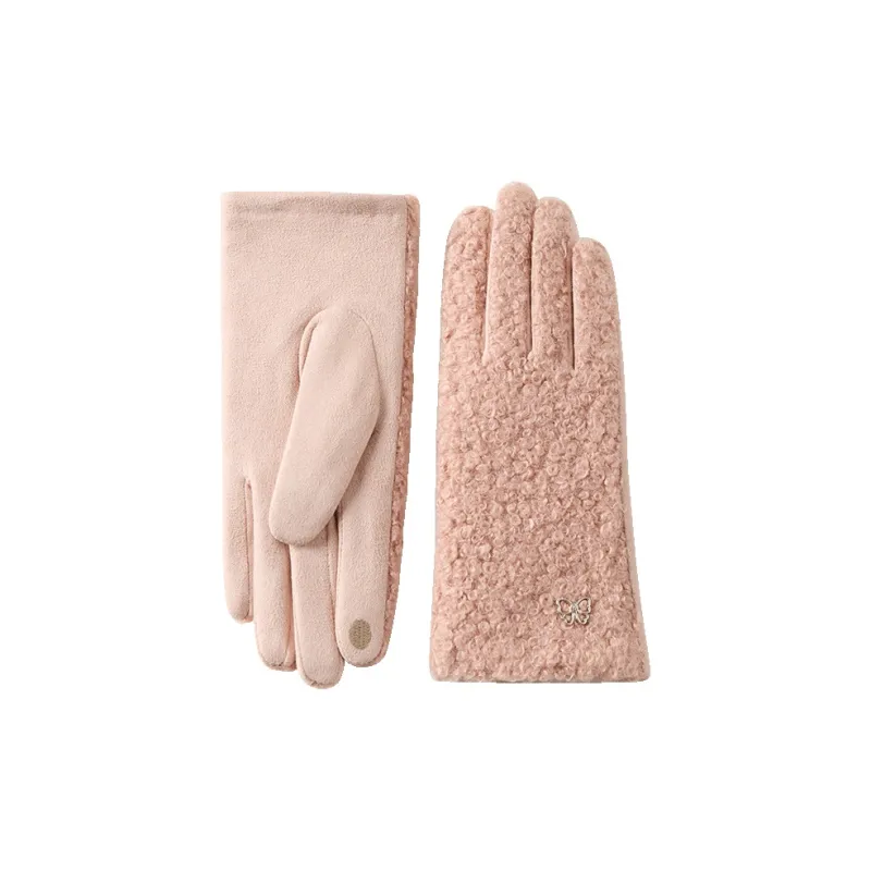 JIUMU Polyester Warm Gloves Women's-2