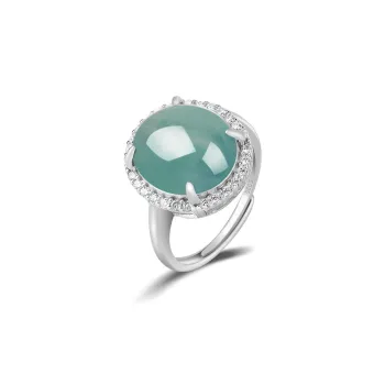 Jade Is Boundless Ice Glutinous Jadeite Rings Women's