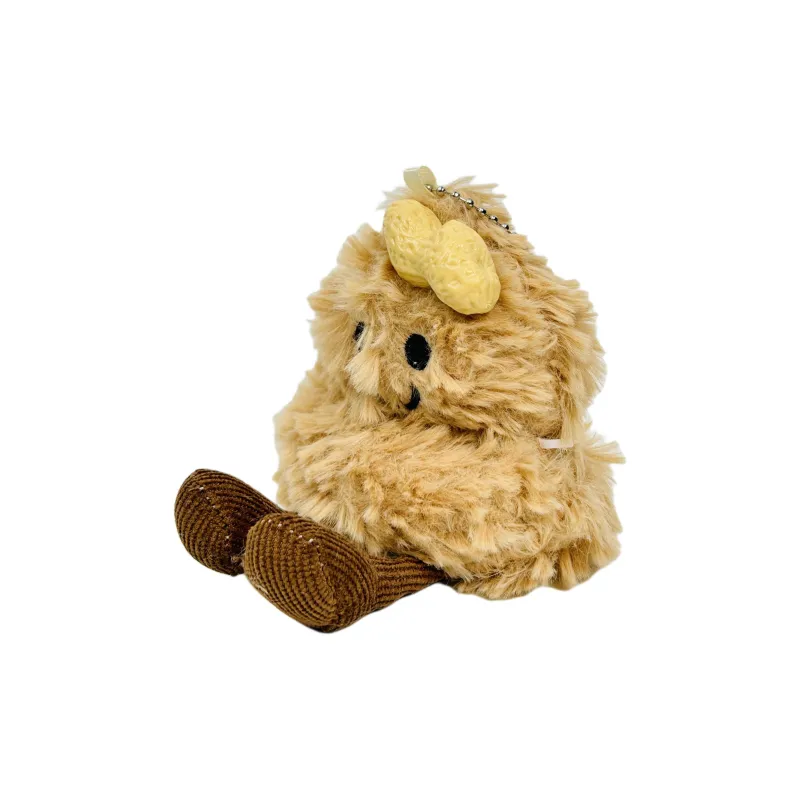 Sopi Compatible With Apple AirPods 4/2/3/4th Generation/AirPods Pro/Pro 2nd Generation Plush Peanut Headphone Cases-2