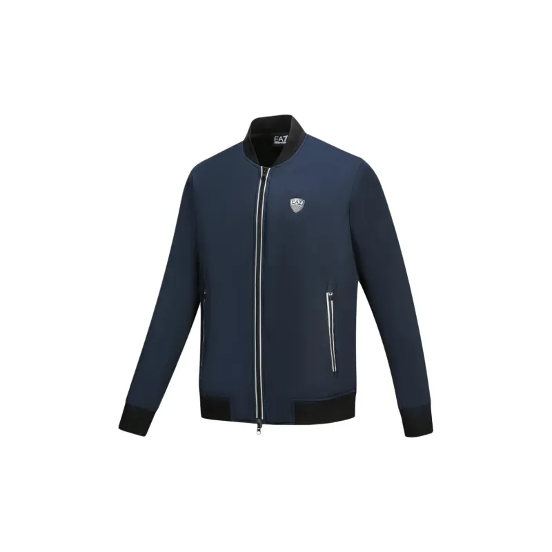 EMPORIO ARMANI Logo patch Bomber Jacket-2