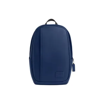 COACH Edge Smooth Calf Leather Backpack Large Size Men's Dark Blue