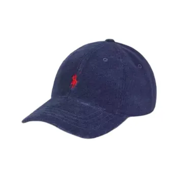 Ralph Lauren Cotton Baseball Caps Men's Marine Blue