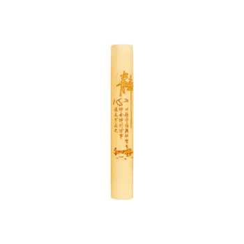 Blooming Petals Bamboo Wood Ornaments Unisex