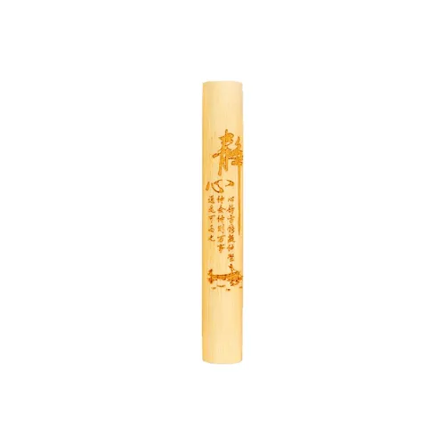 Blooming Petals Bamboo Wood Ornaments Unisex