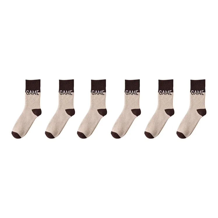 YUZHAOLIN Mid Calf Socks Men's Multi double Loading-26