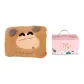 Hand Warmer Xiao Xin Transformation Half 3D Effect-Khaki (Pink Portable)