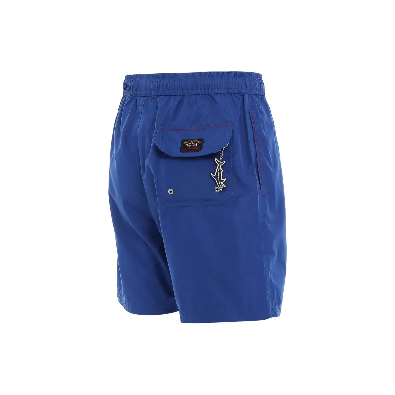 Paul & Shark Contrast Drawstring Swim Shorts-2