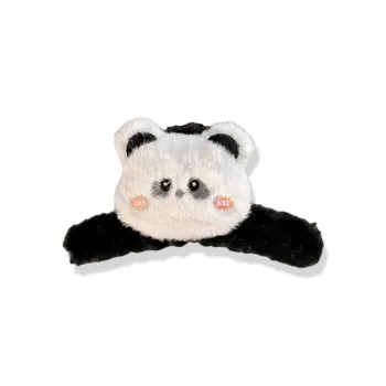 Inkopper Plush Hair Clips Women's