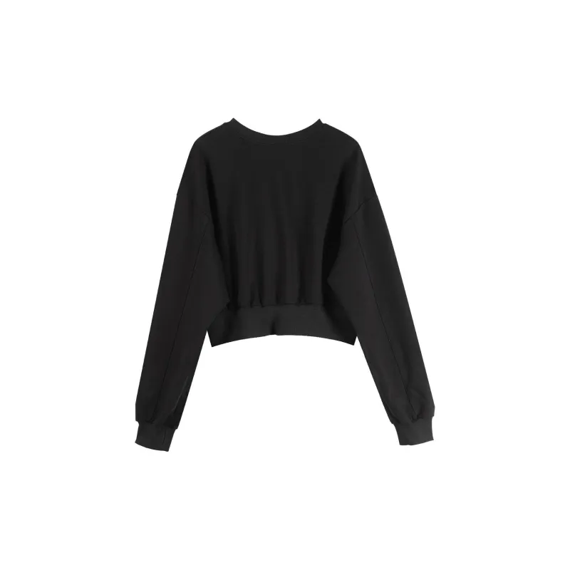 Coolhut Sweatshirt Women's Black-1