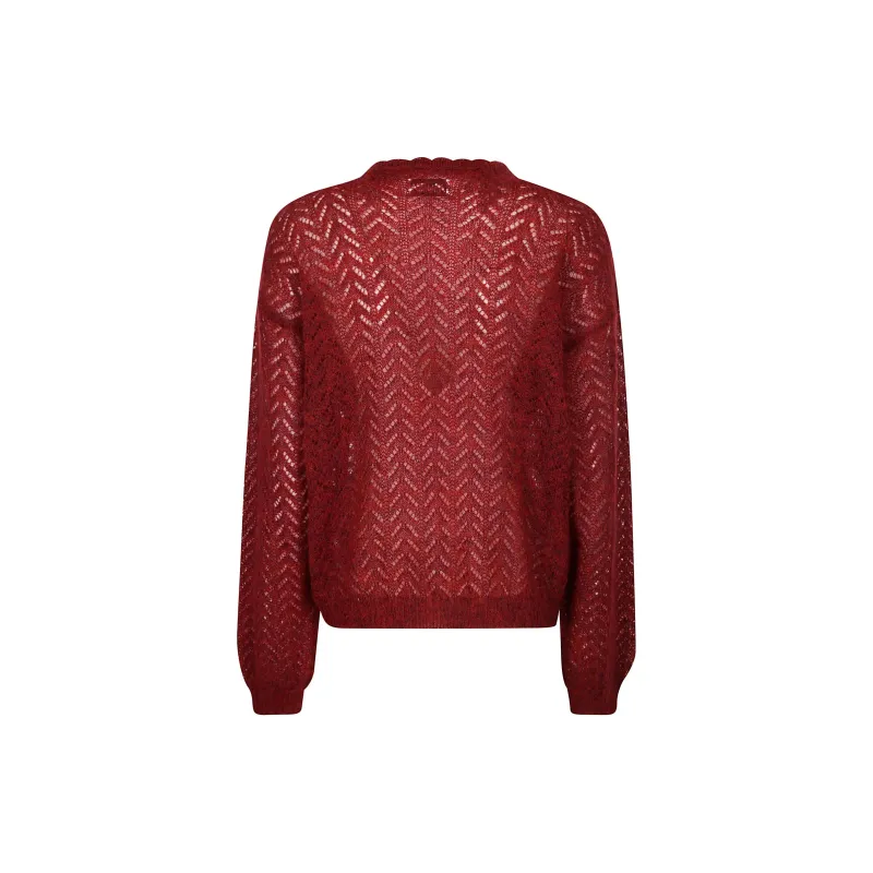 Magliano Bimbo Crewneck Knitted Cardigan-1