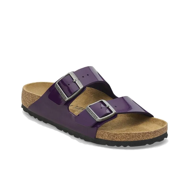 Birkenstock Arizona Series EVA Slip-Resistant Slide Slippers Unisex Dark Purple-2